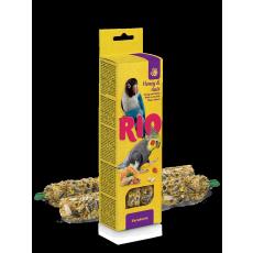 RIO Sticks für Großsittiche mit Honig und Nüssen, 2x75 g