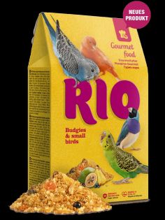 RIO Gourmetfutter für Wellensittiche und andere kleine Vögel, 250 g